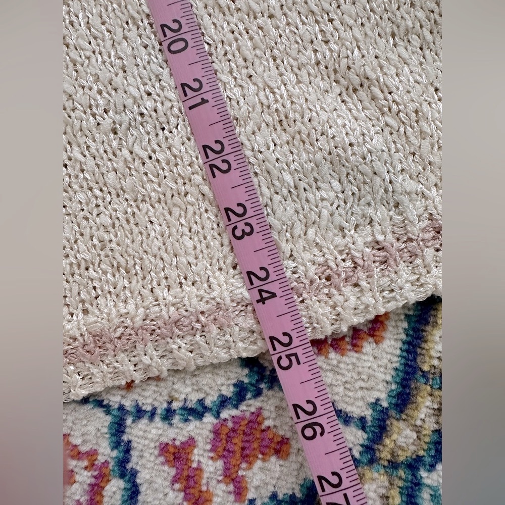 Urban Day Creamy Pale Pink Knit Sweater - Picture 11 of 11